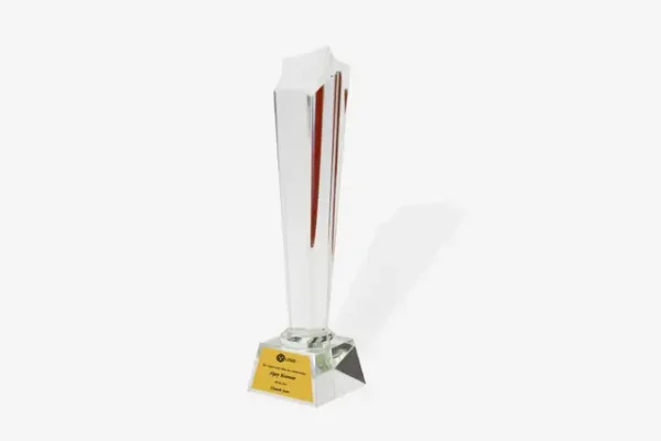 Diamond Glory Crystal Trophy - Image 2