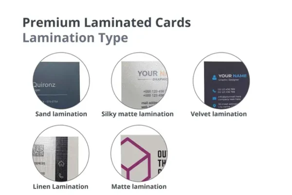 Premium Laminated Cards - Image 3