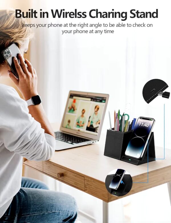 Wireless charging pen stand - Image 2