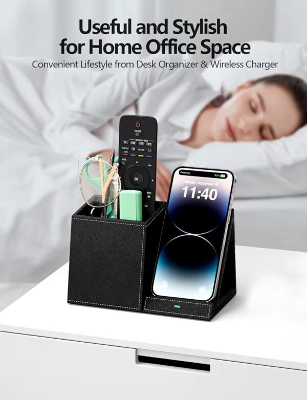 Wireless charging pen stand - Image 3